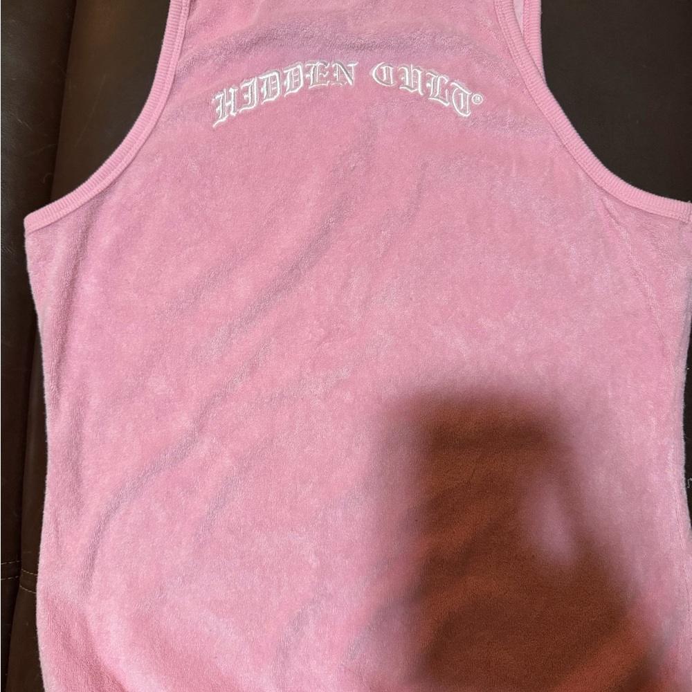 Hidden Cult Terry Pink Tank
